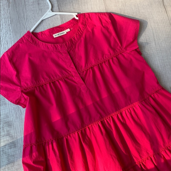 NWOT, Roller Rabbit Pink Dress, size M. - Picture 9 of 12